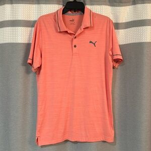 Puma Men’s Small Short Sleeve Golf Shirt Excellent Condition